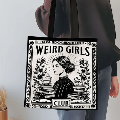 1 Pc Weird Girls Club Tote Bag, Girls Club Gifts, Girls Squad, Girls Crew, Girls Weekend, Gift For Hot Girls, Gift For Her, Bes