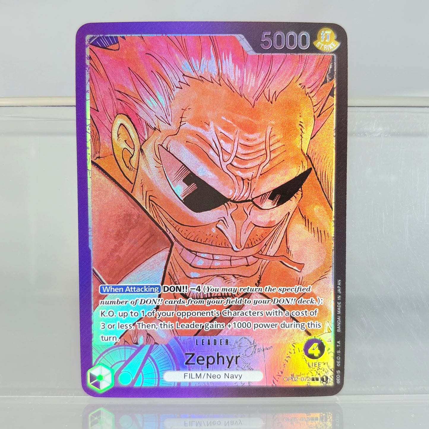 One Piece OPCG Anime Card English Version Monkey.D. Luffy Magellan Donquixote Doflamingo Game Anime Collection Proxy Cards toys