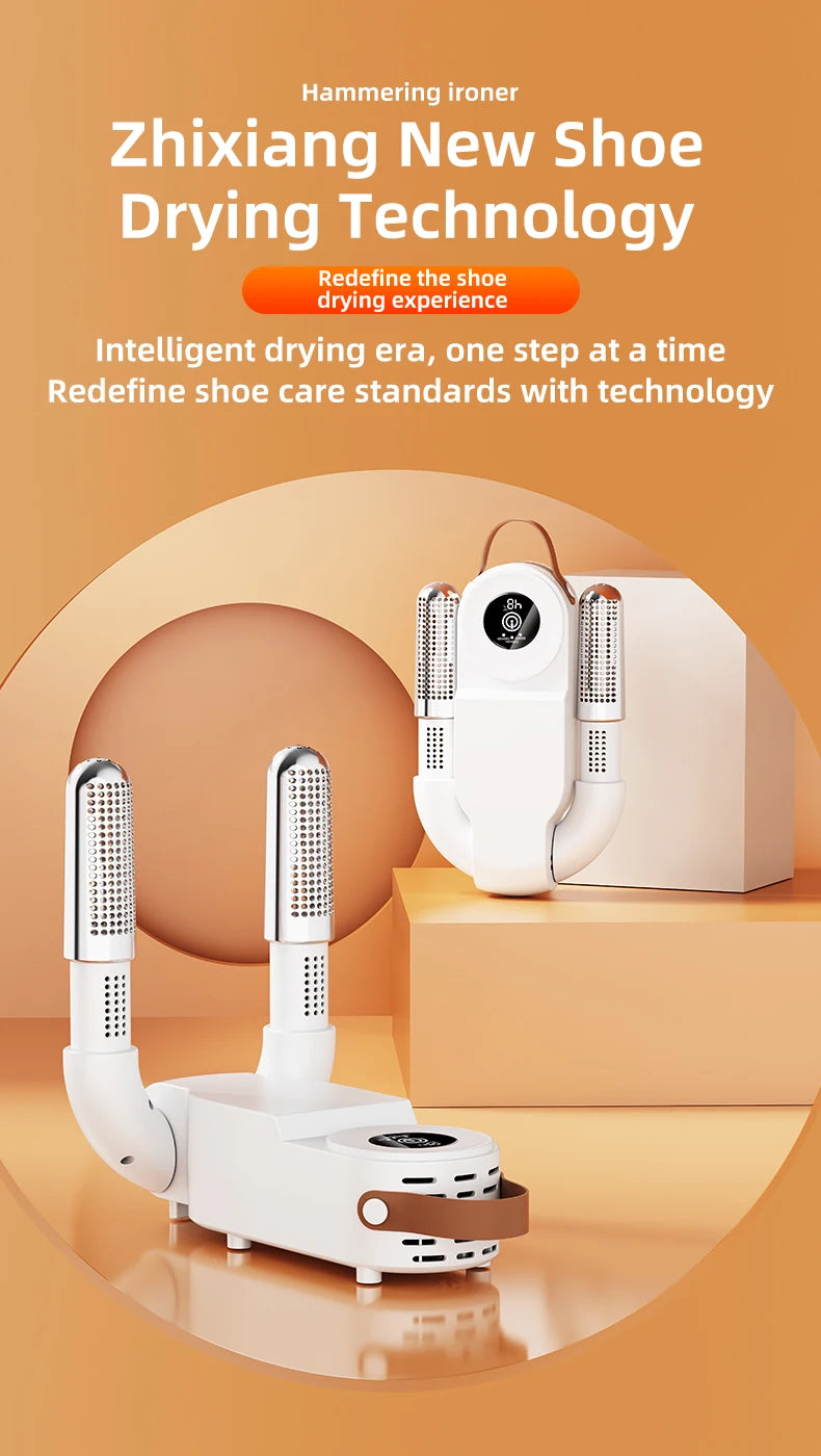 HOMEFISH Intelligent Shoe Dryer Quick Drying Deodorizing Sterilizing Adjustable Timer Household Shoe Warmer And Heater