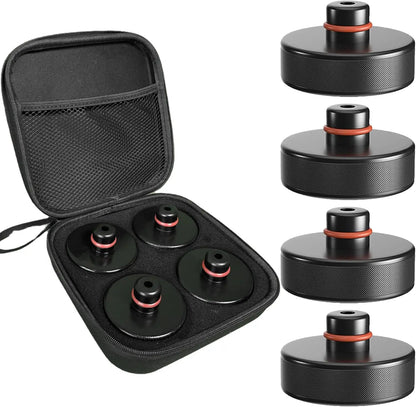 Tesmayx Lifting Jack Pad for Tesla Model 3 S X Y Juniper, 4 Pucks with Storage Case, Accessories for Tesla Vehicles 2013 to 2026