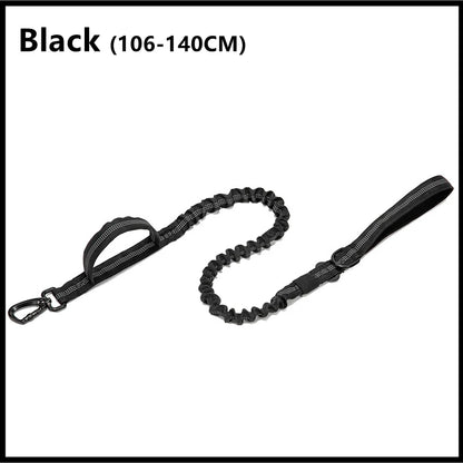 Durable Tactical Dog Collar and Leash Adjustable Military Pet Collar Leash Medium Large Dog German Shepherd Training Accessories