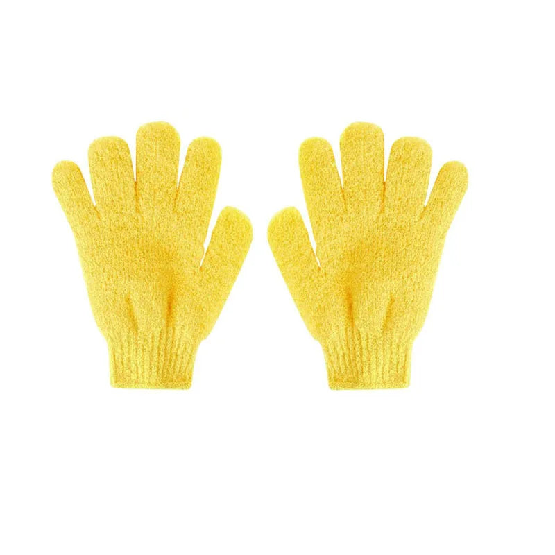 1/2/3pairs Exfoliating Bath Gloves Double Sided Bath Gloves For Beauty Spa Massage Skin Shower Scrubber Bathing Accessories