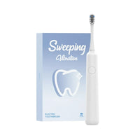 1 white toothbrush