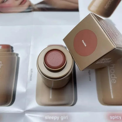 Makeup New Model Reduce Swelling Eye Patch Banana Peel Spicy Marg Juice Box Pocket Blush Stick Non-fading Waterproof Blusher