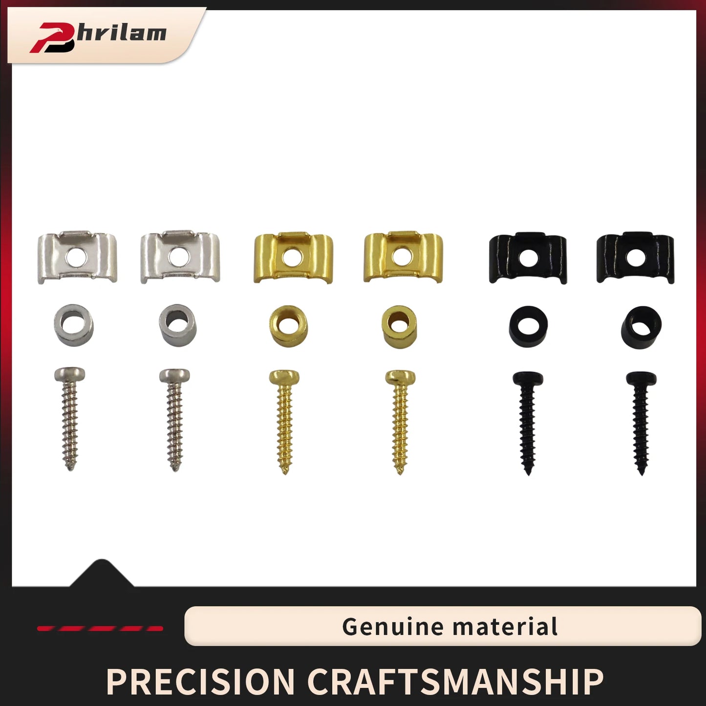 Electric guitar string buckle accessories, head lock, string stabilizer, butterfly shaped circular column suitable for ST/SQ/TL