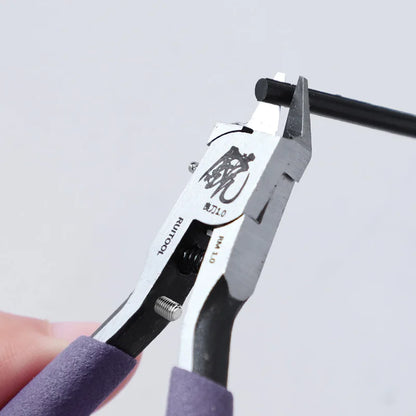 1pc Model Pliers CR-V Ultra-thin Single Blade Gundam Nipper Non-slip Grip Sprue Cutter for Plastic Model Cutting and Building
