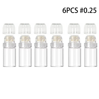 20Needle Derma Stamp Microneedling Personal Skin Reusable Derma Stamp Micro Needle Home Use For Face Beauty Care 0.25mm