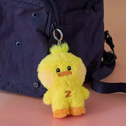 Kpop ZB1 Doll Keychain 12CM Zeroni Cartoon Cute Plush Doll Pendant Bag Accessories Key Ring ZhangHao HanBin Ricky Fans Gift