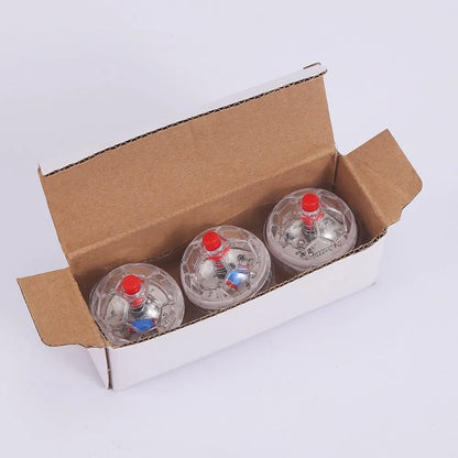 Cat Transparent Glowing Ball Toy Flashing Interactive LED Touch Activated Glowing Ball Suitable Kitten Puppy Running Exercise