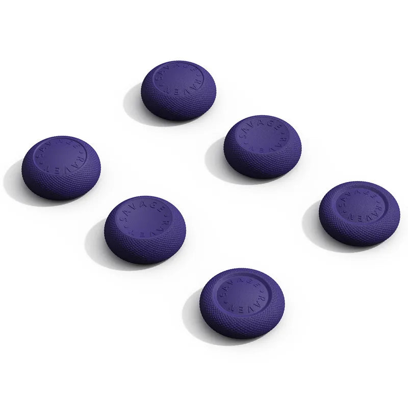 Savage Raven by Skull & Co. JoyCon Thumb Grip Set for Nintendo Switch 2 Joystick Cap Thumbstick Cover for NS2 (6PCS/PACK)