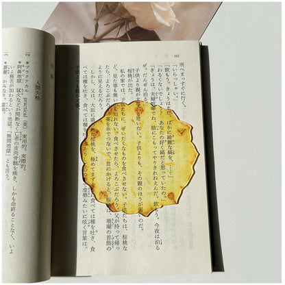 Delicate Transparent Acrylic Apple Bookmark Reading Mark Student Gift Premium Feeling Cute Grape Tomato Bookmarks