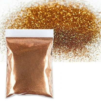 50g Extra Fine Glitter Holographic Laser Dazzling Nail Glitter Powder Art Crafts Resin Tumbler Decoration Shiny Flakes Sequins