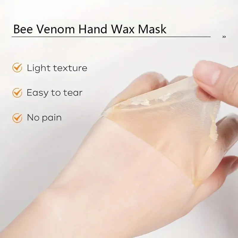 Honey Moisturizing Exfoliating Hand Wax Mask Moisturizing Exfoliating Nourishing Skin 60g