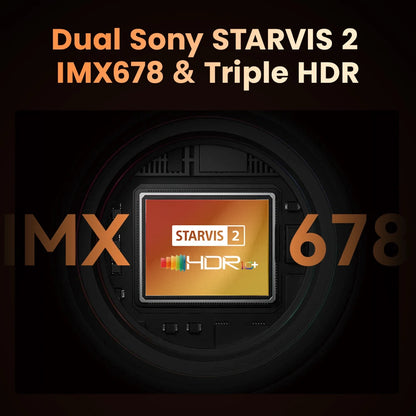 DDPAI 4K+4K New Z90 Master Dual 4K Front Rear Dual HDR for Sony Car Dash Cam ADAS Parking 5GHz WiFi Camera DVR Video Recorder