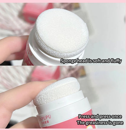 Hair mark powder cosmetic filling reissue artifact fluffy powder lazy powder powder control oil non-washing powder girl