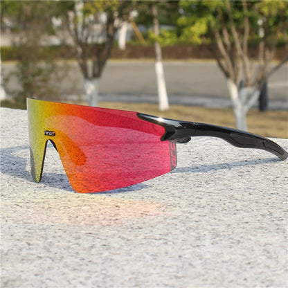 NRC Cycling Sunglasses 1lens UV400 TR90 Sports Bicycle Glasses MTB Mountain Bike Fishing Hiking Riding Eyewear for Men Women