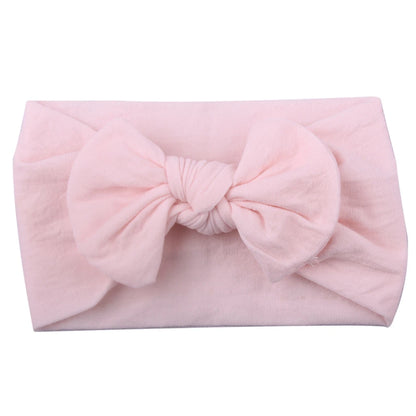 Baby Headband Girls Headwear Hair Accessory Bow Knot Bandage Infant Newborn Toddlers Clothes Kids Rabbit Ear Photo Props