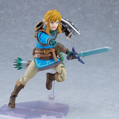 GSC Figma 626 Link Tears of The Kingdom Ver Limited Edition Action Figure In Stock Collectible Model Ornament Toys Birthday Gift