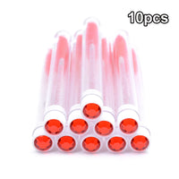 10pcs red diamond