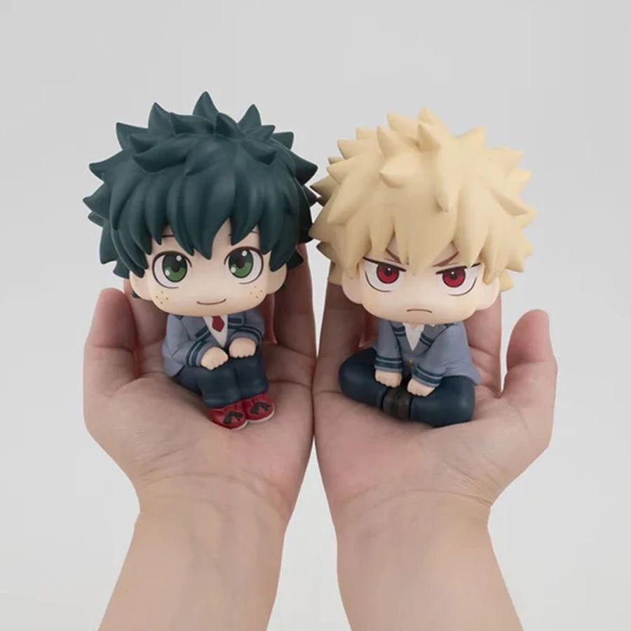 21cm Boku no Hero Academia Anime Figure Bakugo Katsuki Action Figure Midoriya Izuku/Todoroki Shoto Figurine PVC Collection Toys