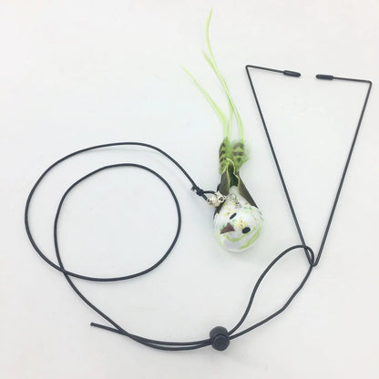 Interactive Cat Toy Cats Mouse Toys Hanging Door Retractable plaything Funny Self-hey kitten Scratch Rope Mouse Toy Pet Products