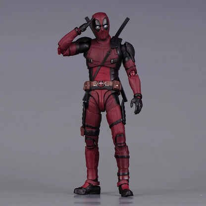 SHF X-Men Deadpool 2 Articulated Joints Moveable Action Figure Toys PVC Doll Collection Model Gift