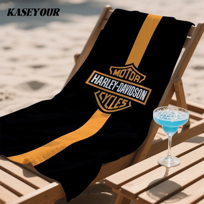 Luxury Redefined Harleys D-Davidson Quick Drying Bath Towel Microfiber beach towel light weight swimming camping yoga beach out