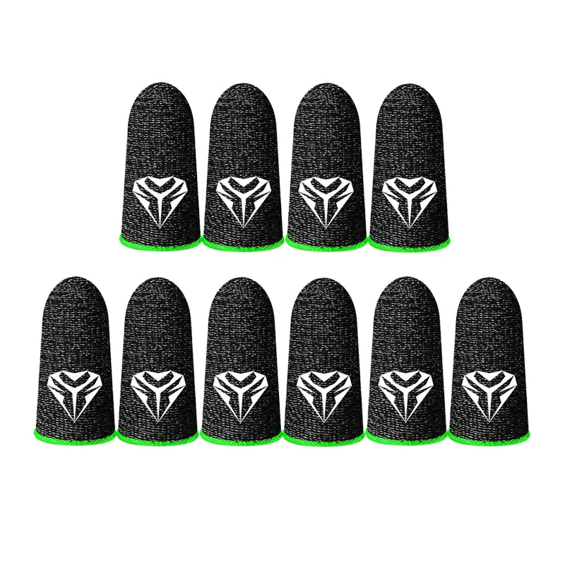 1-10 Pairs Thumb Gloves Touch Screen Finger Cots Sweatproof for PUBG Mobile Game Accessories
