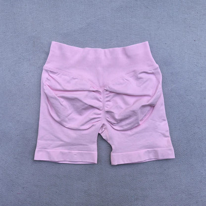 Shorts Women Seamless Yoga Shorts Scrunch Bum Gym Shorts Workout Low Waist Short Leggings Booty Stretch Running Shorts