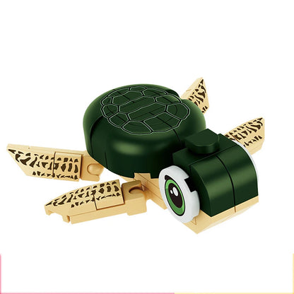  Moc Insect Animal Model Bee Ant Butterfly Cricket Grasshopper whale Set Building Blocks Diy Puzzle Assemble Toys Boy Kid Gift