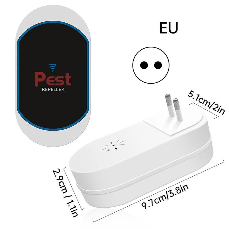 Ultrasonic Electronic Insect Repellent And Mouse Repellent Household Insect Repellent Mini Silent Safe Plug Electric 2026 New