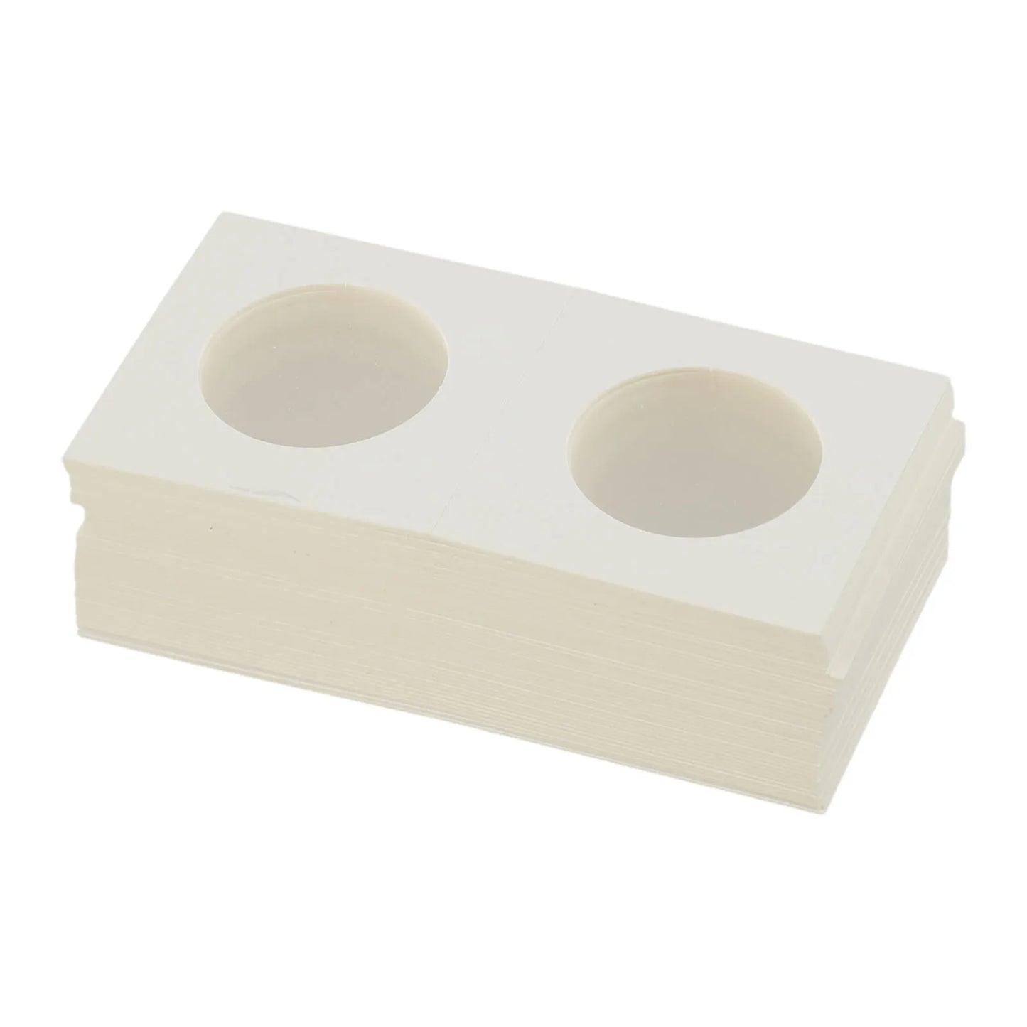 1 Set Coin Storage Stamp Holder Square Cardboard Case Coin Album Collection Coin Holders Flip Clip Coin Capsules Cover Storage