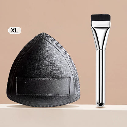 Soft Air Cushion Cosmetic Foundation Puff Flat Foundation Brush Makeup Pad Wet And Dry Use Makeup Sponge Triangular Makeup Tools