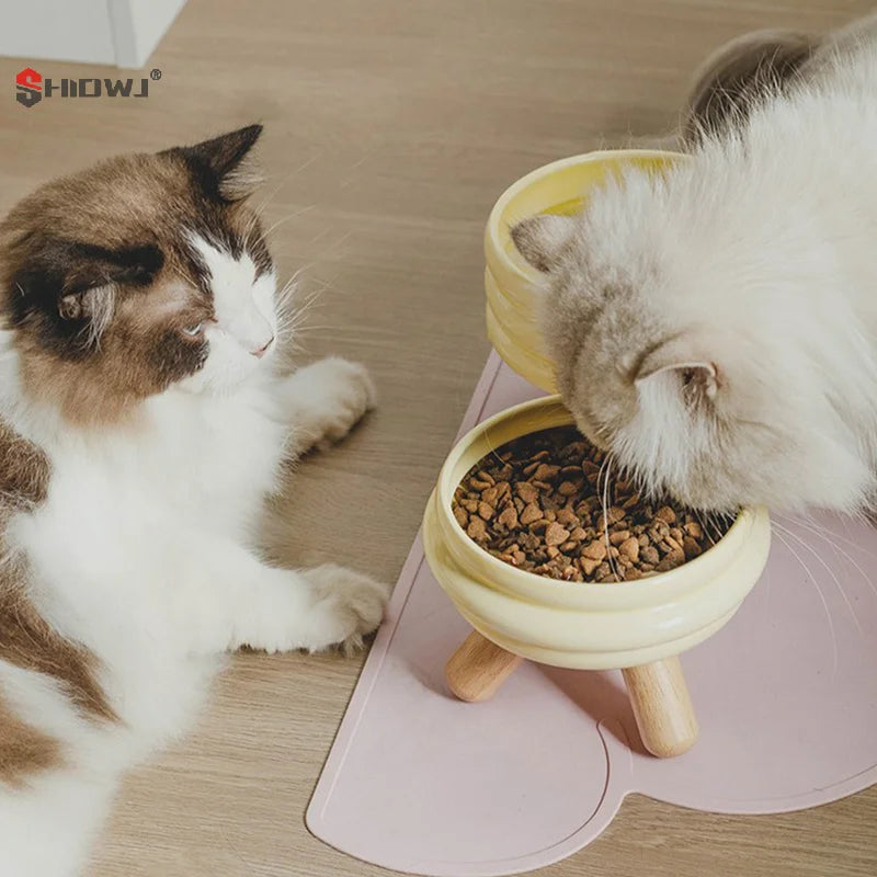Silicone Pet Feeding Dog Cat Bowl Food Mat Non-Stick Waterproof Pad Puppy Feeder Tray Water Cushion Placemat