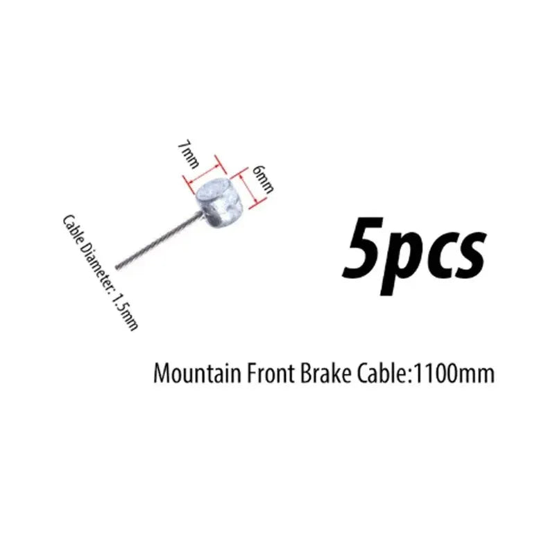 5/10PC Bicycle Brakes Line Road Mountain Bike Brake Cable Universal Bicycle Shift Cable Durable Road MTB Brake Shift Wire