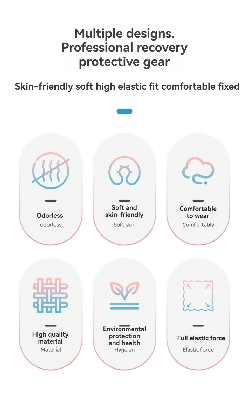 AOLIKES 1PCS Hot and Cold Relief Gel Knee Sleeve,Heat or Ice Therapy for Knee Relief,Contoured Hydrogel Design for Comfort