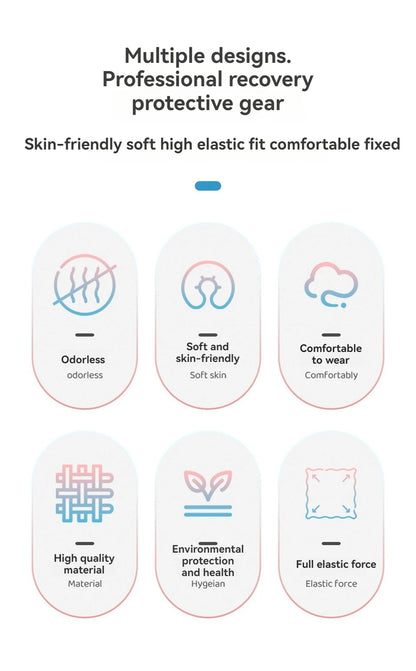 AOLIKES 1PCS Hot and Cold Relief Gel Knee Sleeve,Heat or Ice Therapy for Knee Relief,Contoured Hydrogel Design for Comfort