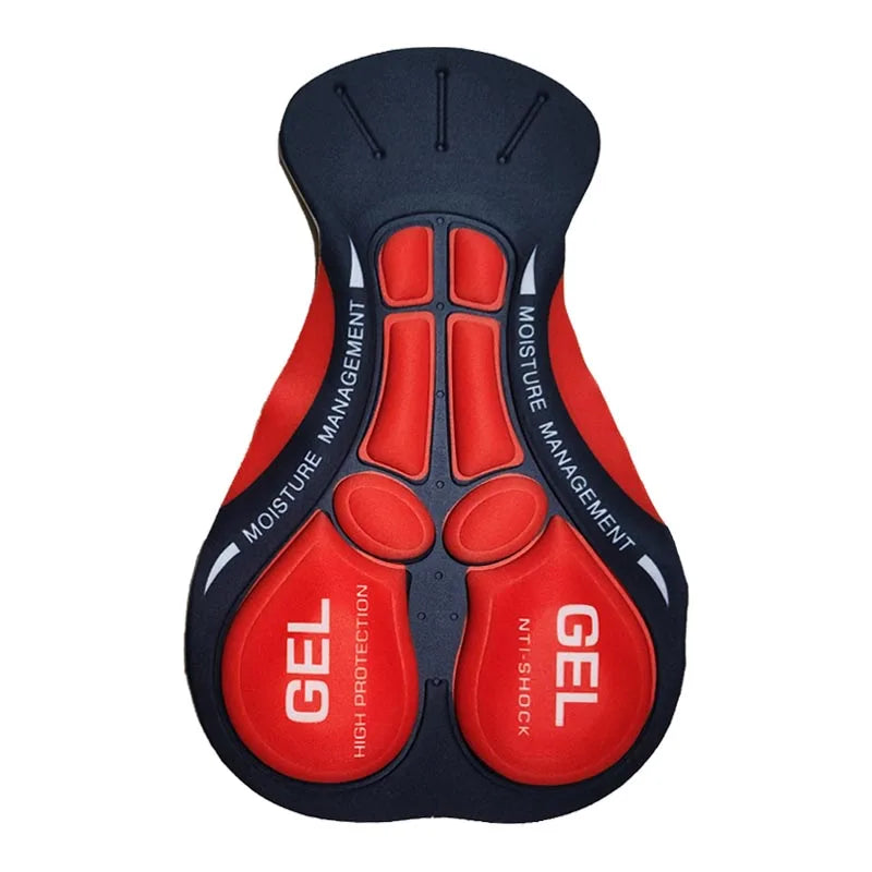 Men Cycling Gel Pad 9D Shockproof Pink Cushioned Pad Women Breathable Hole Riding Base Cushion 12D 19D 20D Moto Silicone Gel Pad