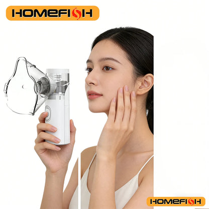 Compact portable facial steam sprayer, for skin care, nano mist sprayer, beauty water atomizer, humidifier