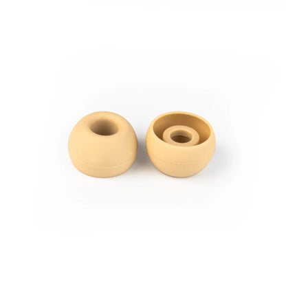 KBEAR 4540 Coffee Silicone Eartips Ergonomically Designed Earcap Optional XS/S/M/L Size and Combination Set Comfortable Earmuffs