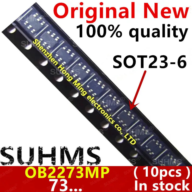 (10piece)100% New OB2273 OB2273M OB2273MP 73... sot23-6 Chipset