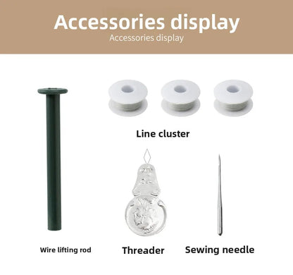 Sewing machine household small multi-function portable mini DIY manual tailor sewing machine manual sewing machine