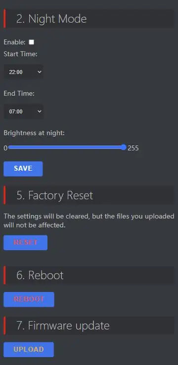 GeekMagic Ultra Smart WiFi Weather Forecast Station Bed Clock for Desktop Decoration, photo Album with Gif Animation