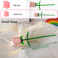 1 Small Pink Rose