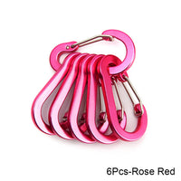 6Pcs-Rose Red