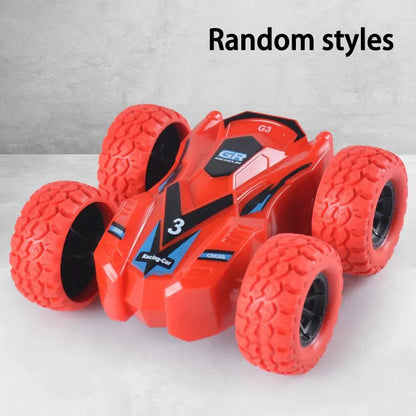 Children's Toy Car Fun Double-Sided Car Inertial Safety Anti-Collision Anti-Fall Kids Model Sliding Off-Road Vehicle