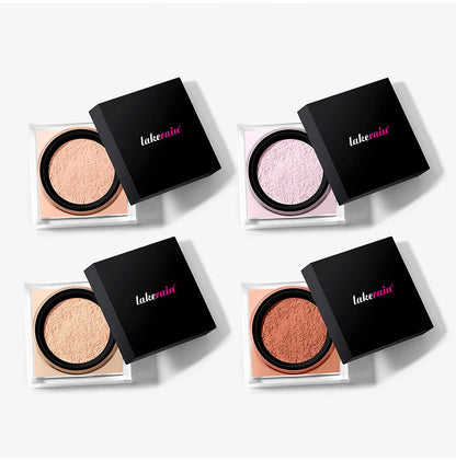 Lakerain Delicate Setting Powder Lasting Without Shedding Makeup Control Oil Locking Moisture Create Zero Pore Base Makeup