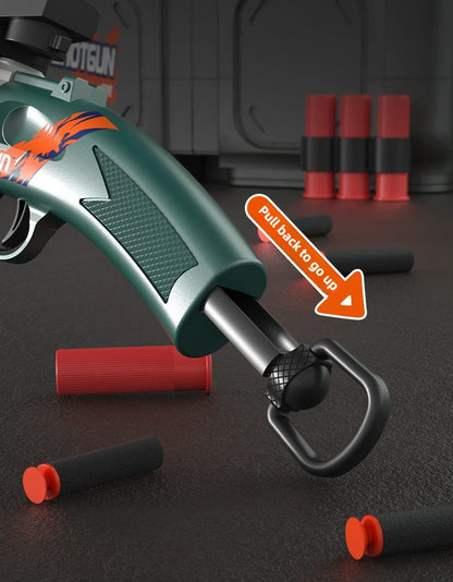S686 Throwing Shell Toy Gun Soft Bullet Airsoft Launcher Outdoor Sports CS Game Pistola Shooter Fun Toy for Boys Gift