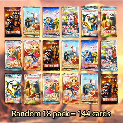Italian Brainrot Collection Cards Trading Cards Game Card Battle Carte Toystung Sahur Tralalero Tralala For Fans Children Gift