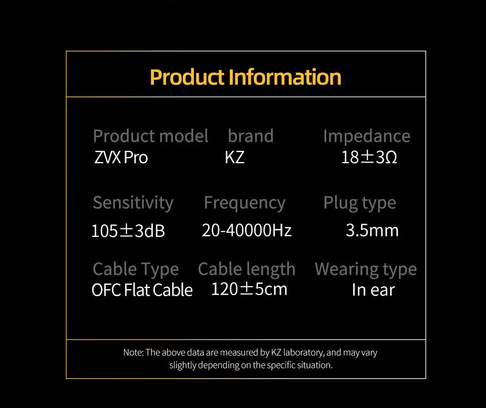 KZ ZVX PRO Dynamic In Ear Earphones HIFI Bass Earbuds Metal Monitor Headphones Sport Noise Cancelling Music Headsets